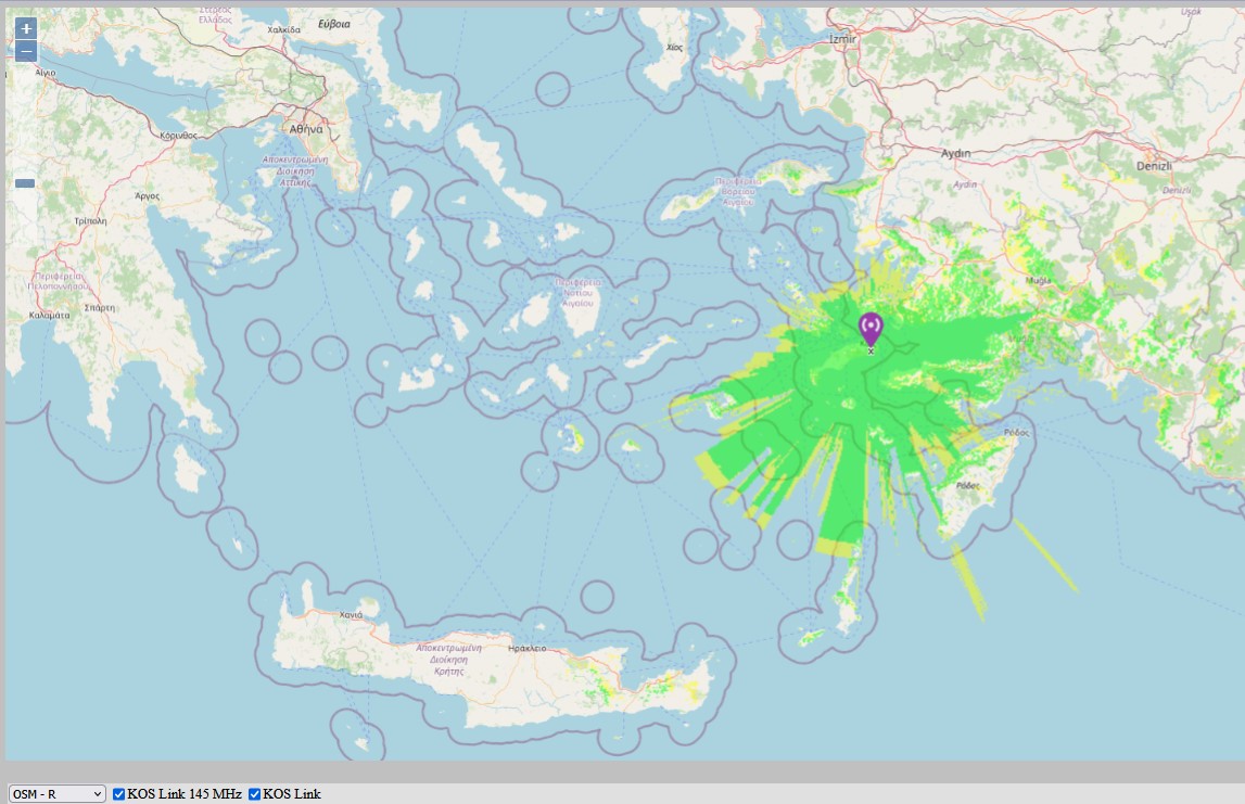 KOS RU-71 Link Coverage